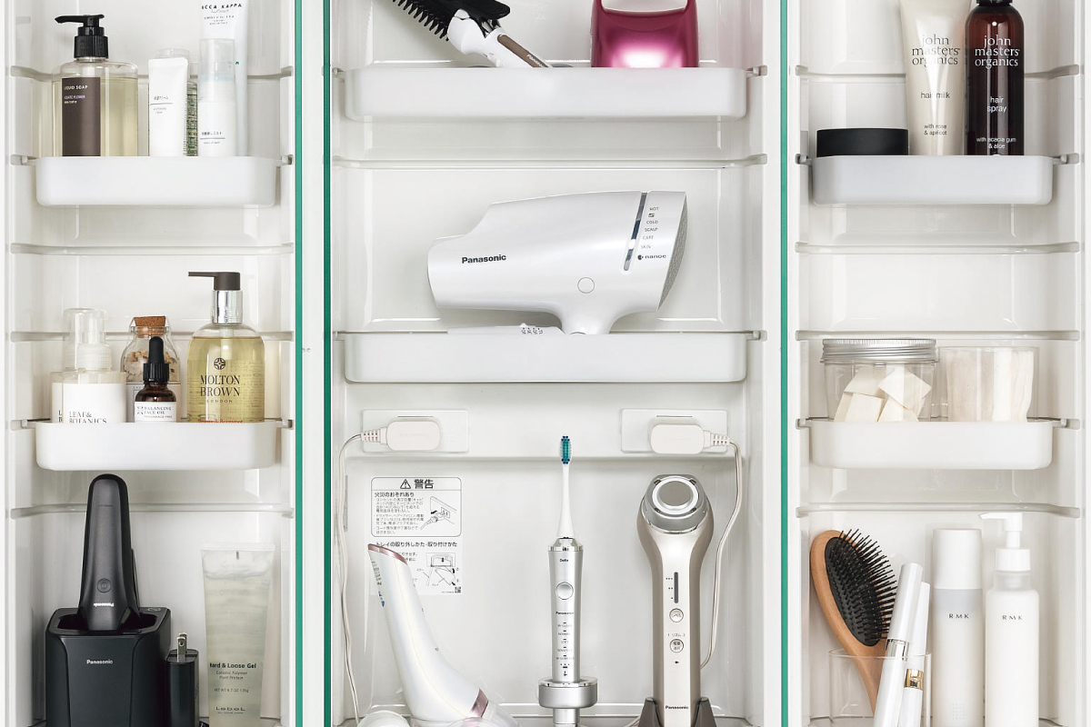 【すっきり家電収納】