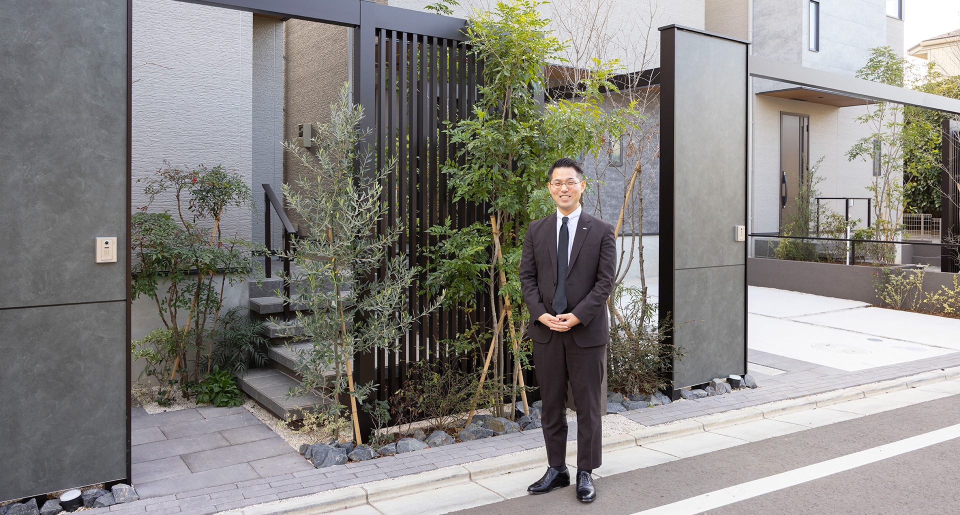 現地街並み（分譲済み含む）