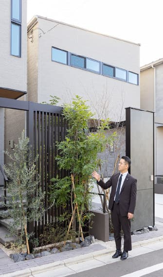 現地街並み（分譲済み含む）